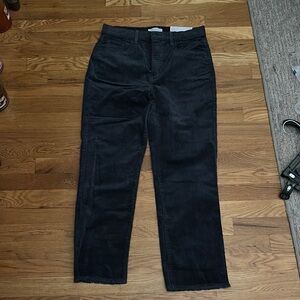 Brand new with tags, womens Gray Corduroy cropped Pants